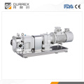 Fatty acid transfer rotary lobe pump